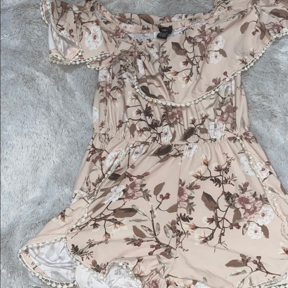 Off the shoulder romper